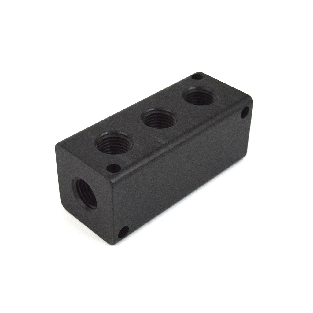 4 Port Aluminum Manifold - Inline Block